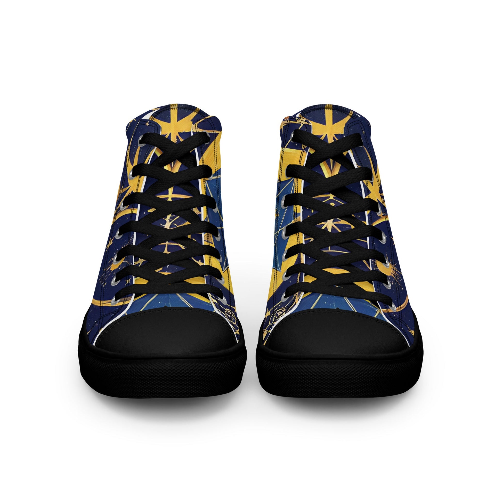 As Above So Below- Women’s high top canvas shoes - Beyond The Veils