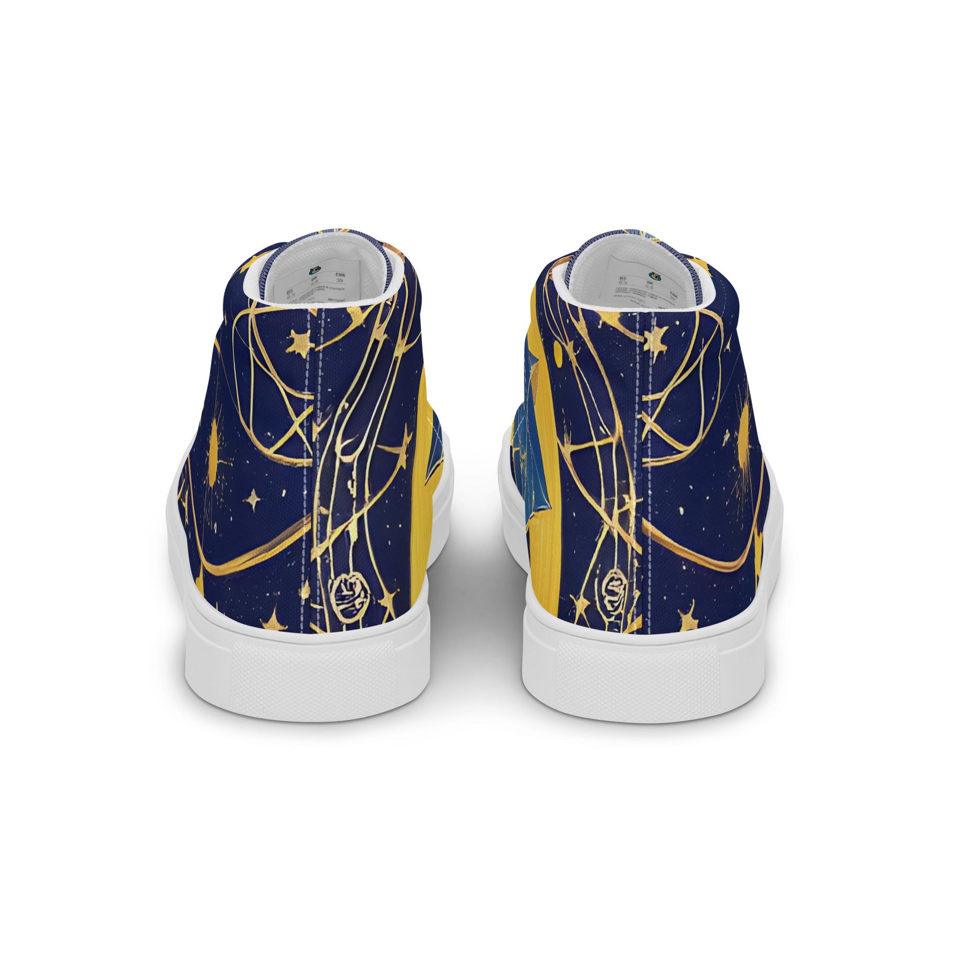 As Above So Below- Women’s high top canvas shoes - Beyond The Veils