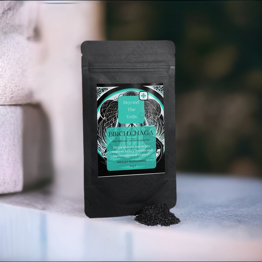Birch Chaga Microbiome Wellness Powder - Beyond The Veils