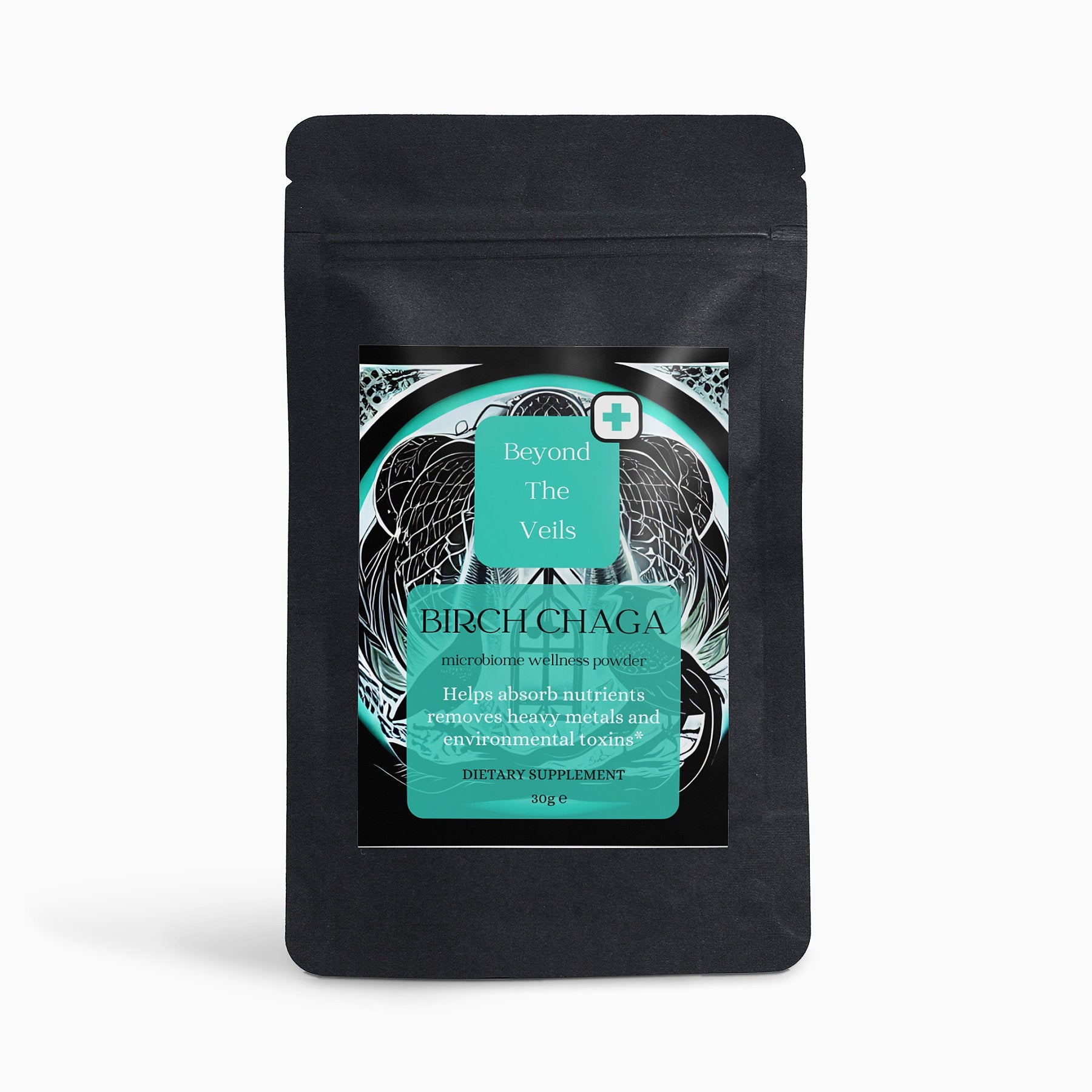 Birch Chaga Microbiome Wellness Powder - Beyond The Veils