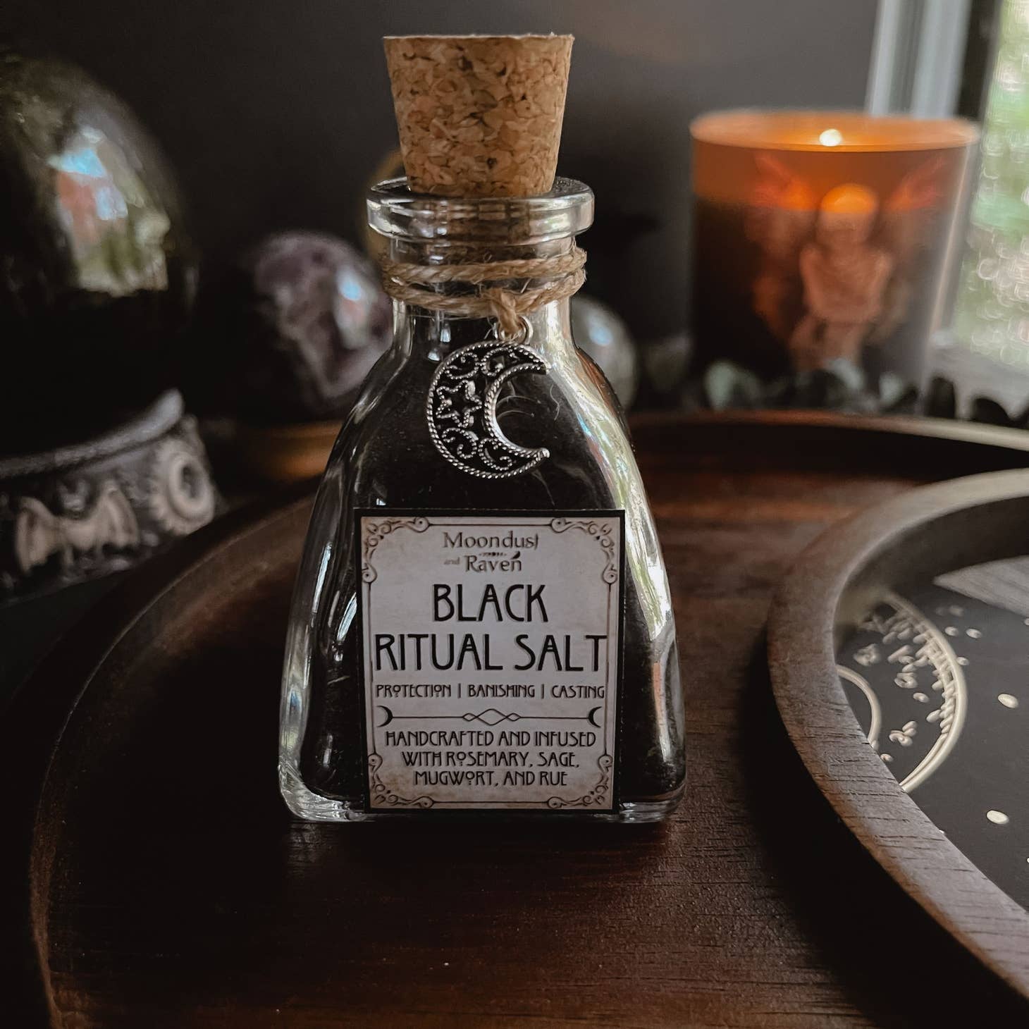 Black Ritual Salt, Witches Black Salt, Protection Salt - Beyond The Veils