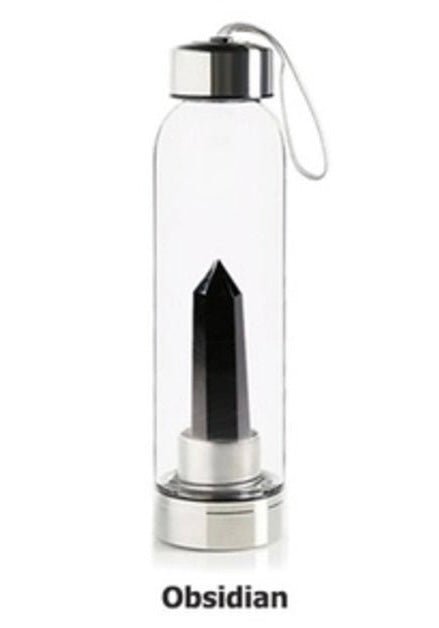 Crystal Water Bottle (6 Colours) - Beyond The Veils