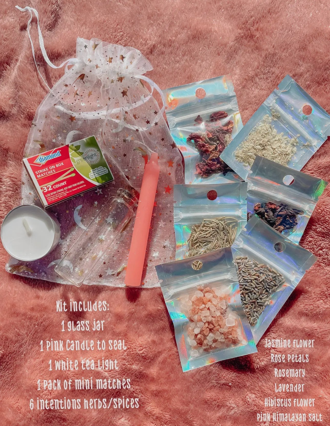 Self-Love Spell Jar Kit - Beyond The Veils