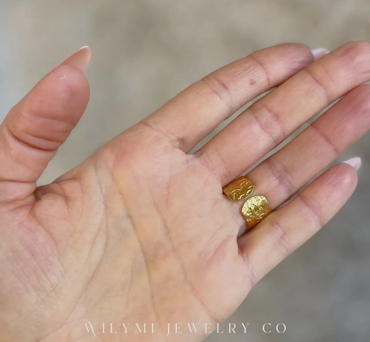 Soft Moonstone Ring | Flash Blue | 24k Gold Filled - Beyond The Veils